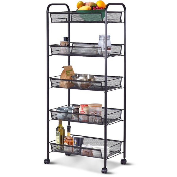 Costway Basket Utility Cart & Reviews Wayfair